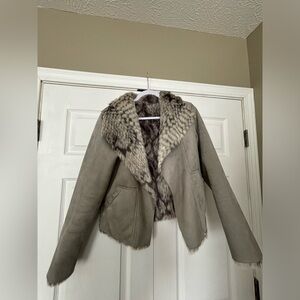 Reversible moto jacket